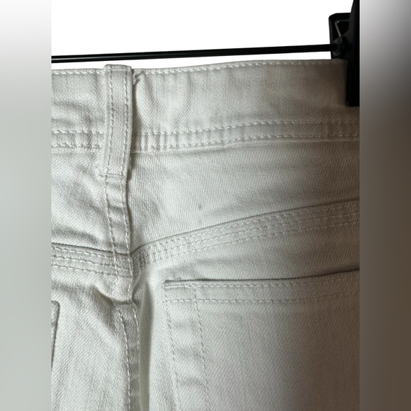 London Jean White Bootcut Jeans Women’s Size 2 Stretch Premium Denim - Picture 5 of 10